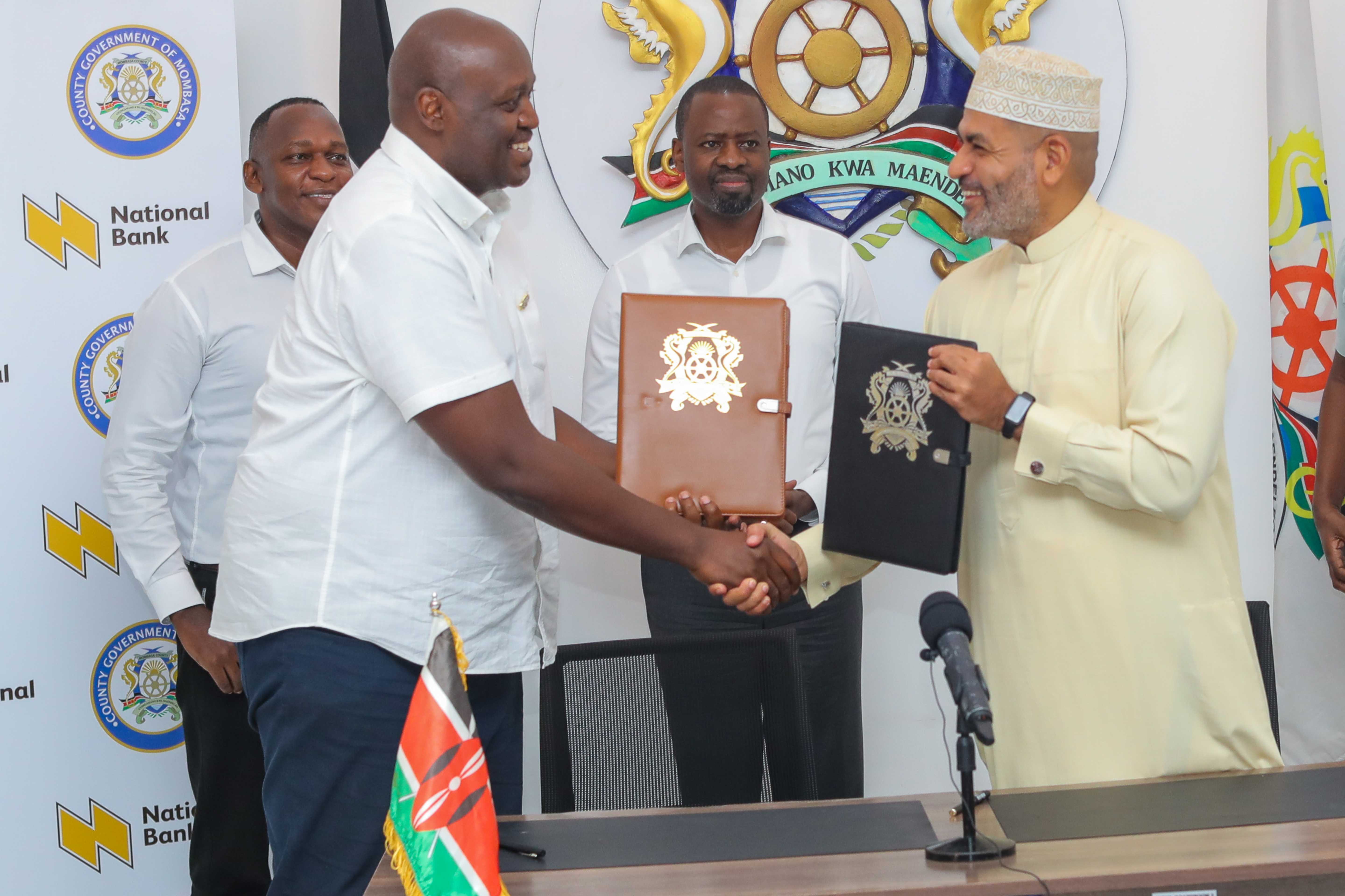 NBK Signs MoU with Mombasa County to Finance Health and WASH Projects